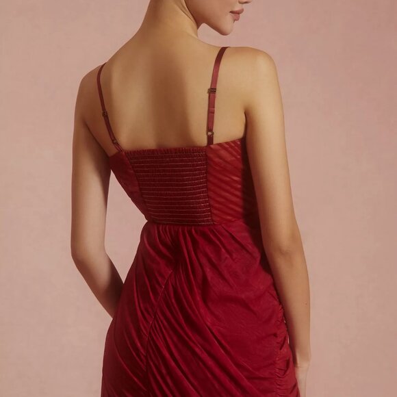 NWT By Anthropologie Structured Tulle Dress - Picture 3 of 10